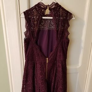 Calvin Klein sleeveless lace dress